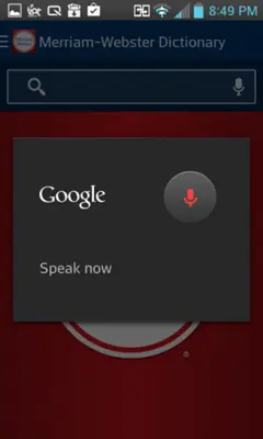 Merriam-Webster Dictionary android App screenshot 2