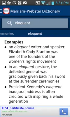 Merriam-Webster Dictionary android App screenshot 4